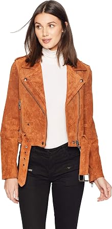 [BLANKNYC] Womens Suede Moto Jacket