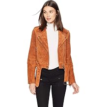 [BLANKNYC] Womens Suede Moto Jacket