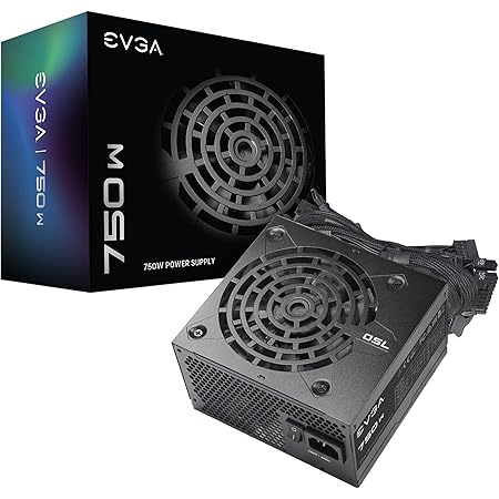 EVGA 750 N1, 750W, 2 Year Warranty, Power Supply 100-N1-0750-L1