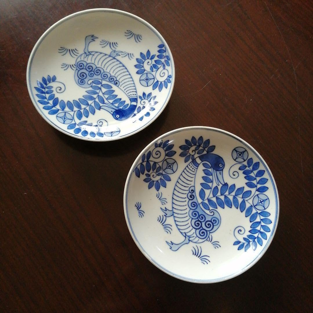 c655 古伊万里 くらわんか皿 染付