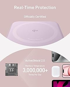 Anker MagGo Power Bank, Qi2 Certified 15W Ultra Fast MagSafe Compatible Mobile Charger, 10,000mAh Battery with Smart Display & Foldable Stand, for iPhone 17/16/15/14, Includes USB-C Cable