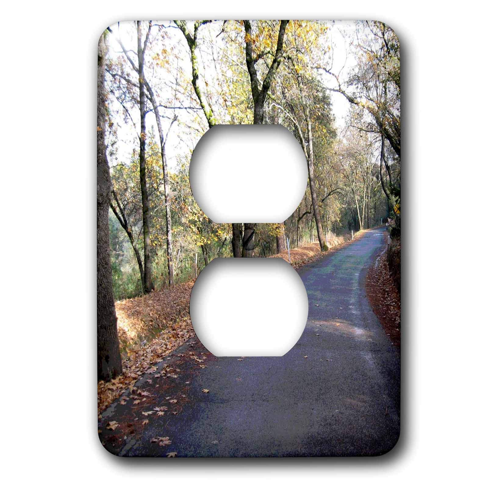 Bouchon de prise 3dRose lsp_22979_6 de haute qualité au design Country Road 2