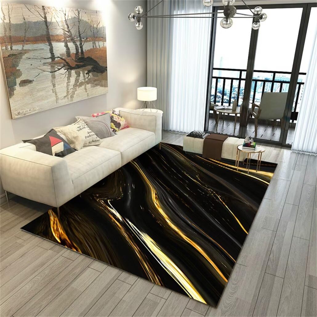 Tapis de salon antidérapant sécurisé pour sol lisse 70x120cm