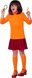 Spirit Halloween Kids Scooby-Doo Velma Costume - M