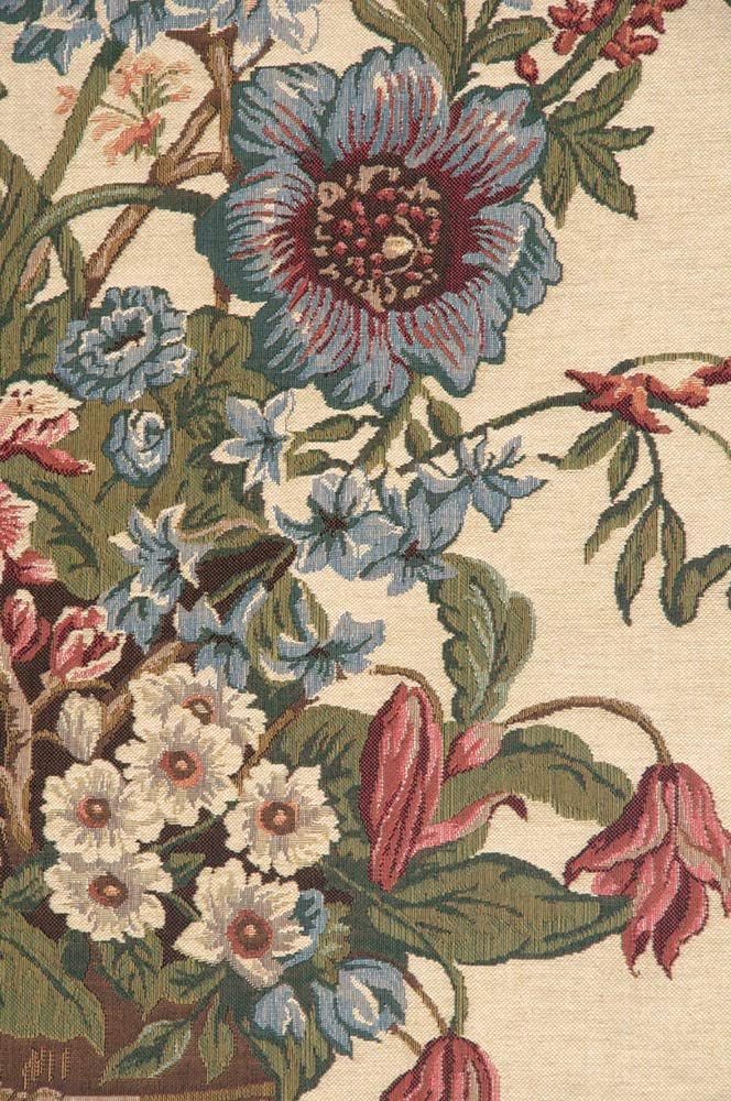 Annie's Bouquet European Tapestry - 28 in. x 35 in. Cotton/Viscose/Polyester/Mercurise by Jan Brueghel de Velours