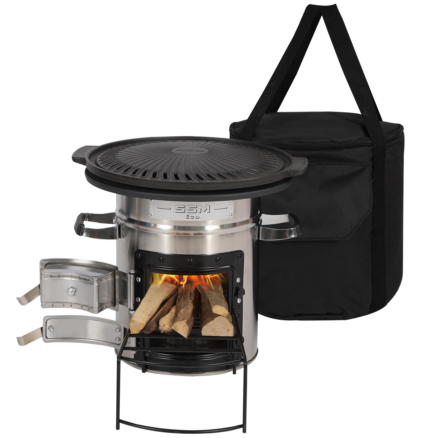 Lineslife Stainless Steel Rocket Stove