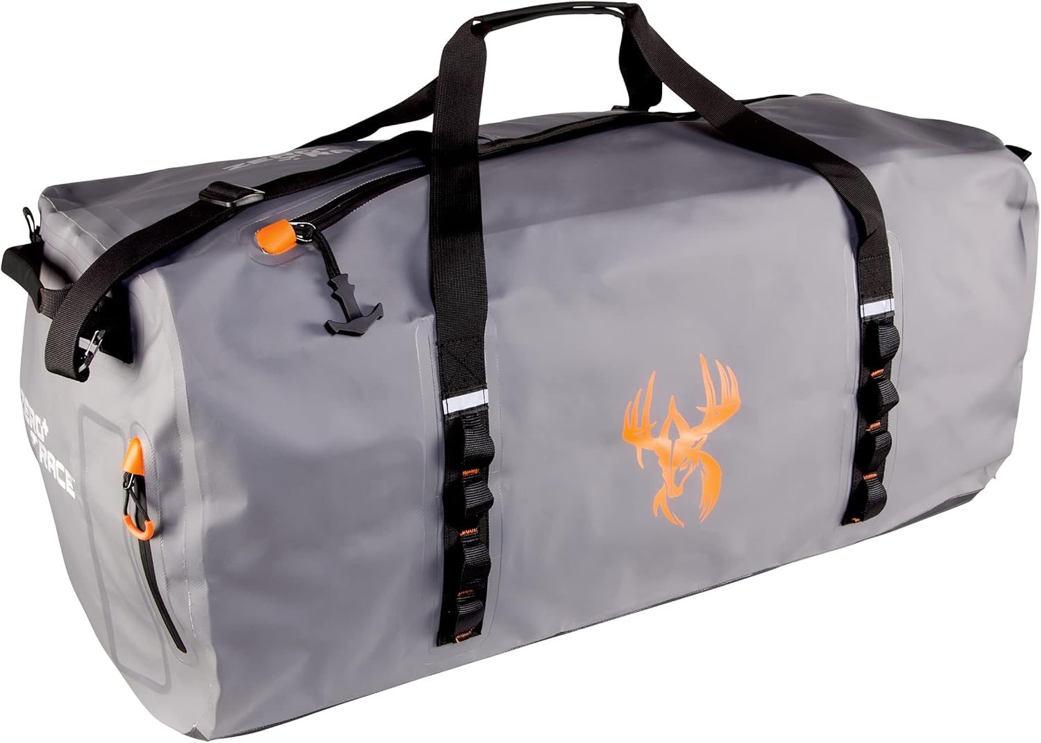 WILDGAME Innovations ZeroTrace Scent Elimination Duffel Bag, 120 L | Durable Water-Resistant Hunting Gear Bag with PureION Generator, Removable Holster & Shoulder Strap