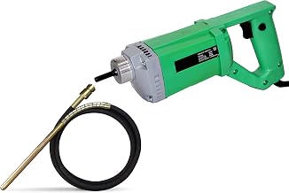 Digital Craft New Electric Concrete Vibrator Solo Cement Mixer with Pole Heavy Duty to Remove Air Bubbles Pistol Grip Dril...
