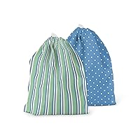 Vista 9 de Esembly Ditty Bag Duo - Bolsas húmedas reutilizables impermeables para pañales de tela, trajes de baño, artículos de tocador y aperitivos, juego