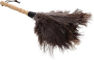 Mikinona Avestrí Duster persianas Plumero de Mano Plumero de Limpieza Interior del vehículo Cepillo de Limpieza de Avestruz plumeros para Limpieza presupras Pluma de Avestruz