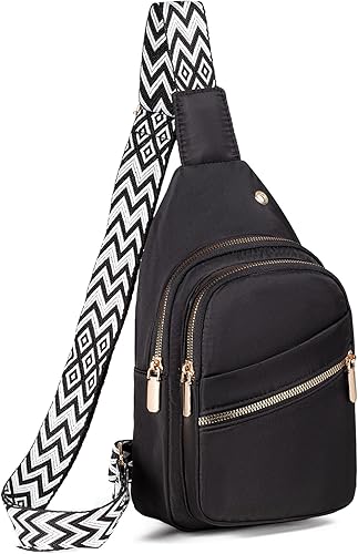 Miniatura 84 de EVANCARY Bolso bandolera pequeño para mujeres y hombres, mochila bandolera para viajes, al aire libre, senderismo Gris profundo