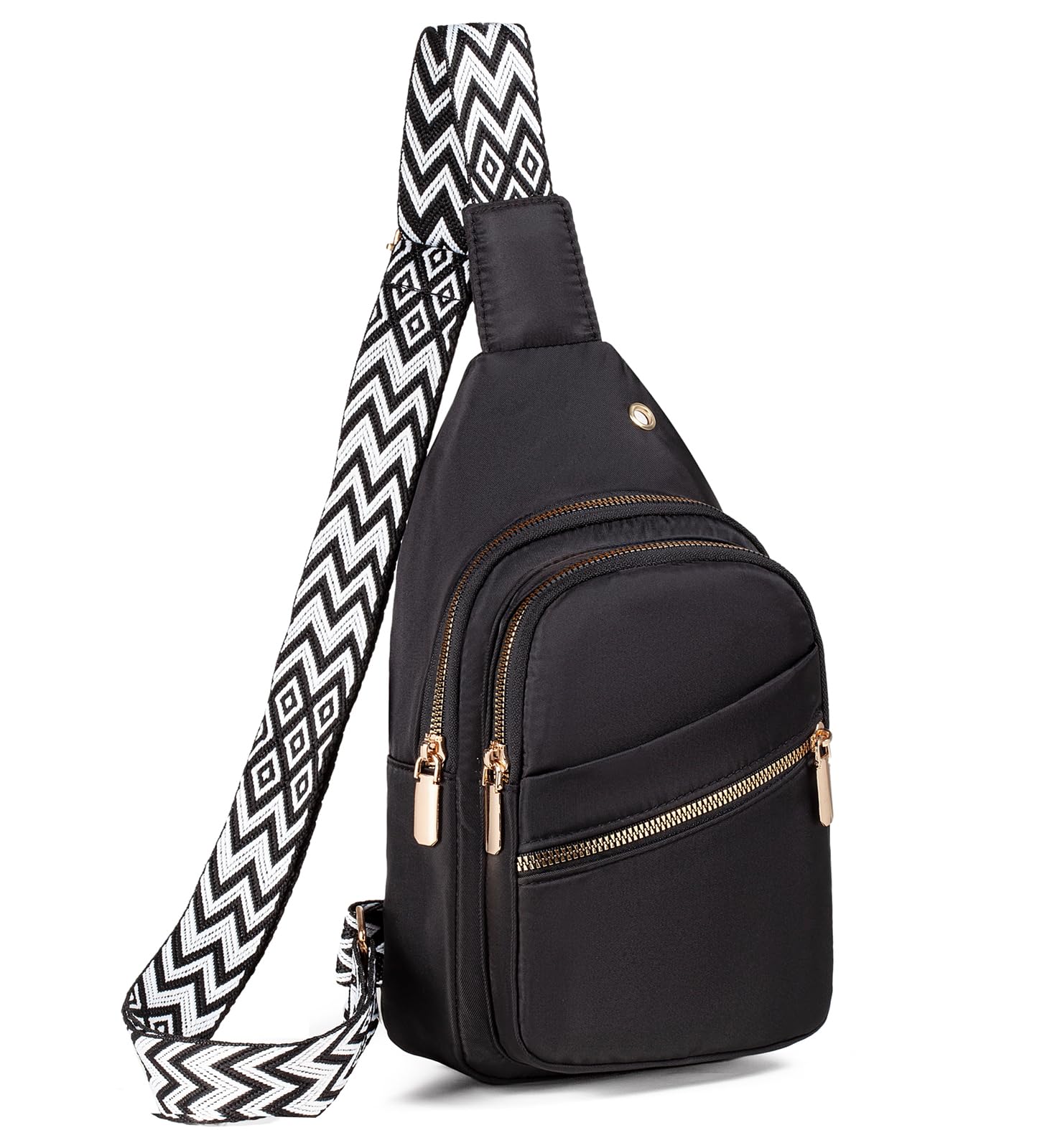 EVANCARY Small Sling Bag for Women Men, Sling Backpack Chest Daypack Crossbody Bag for Travel Outdoor Hiking