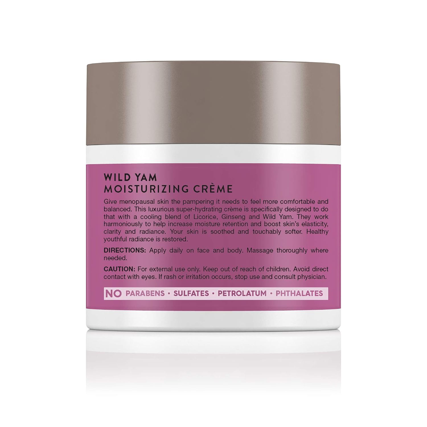 JASON Balancing Wild Yam Moisturizing Crème, 4 oz. (Packaging May Vary)