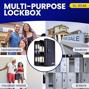 KeyGuard コンビネーションキーボックス SL-8548 Amazon.com: KeyGuard SL-8548 Combination Key Cabinet, 48