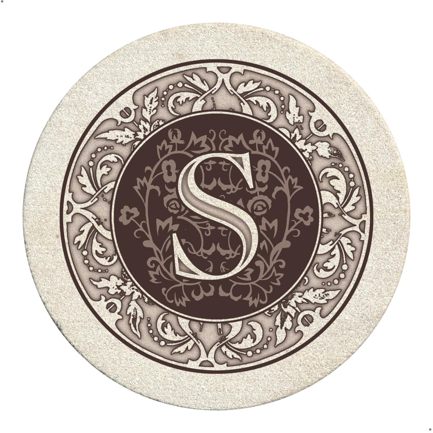 Dessous de verre Thirstystone motif S support de tasse absorbant