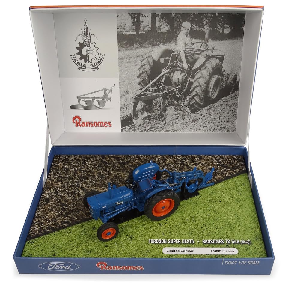 Universal Hobbies 1:16 Scale Fordson Super Dexta New Performance Tractor Diecast Replica UH2900 - UNIVERSAL HOBBIES