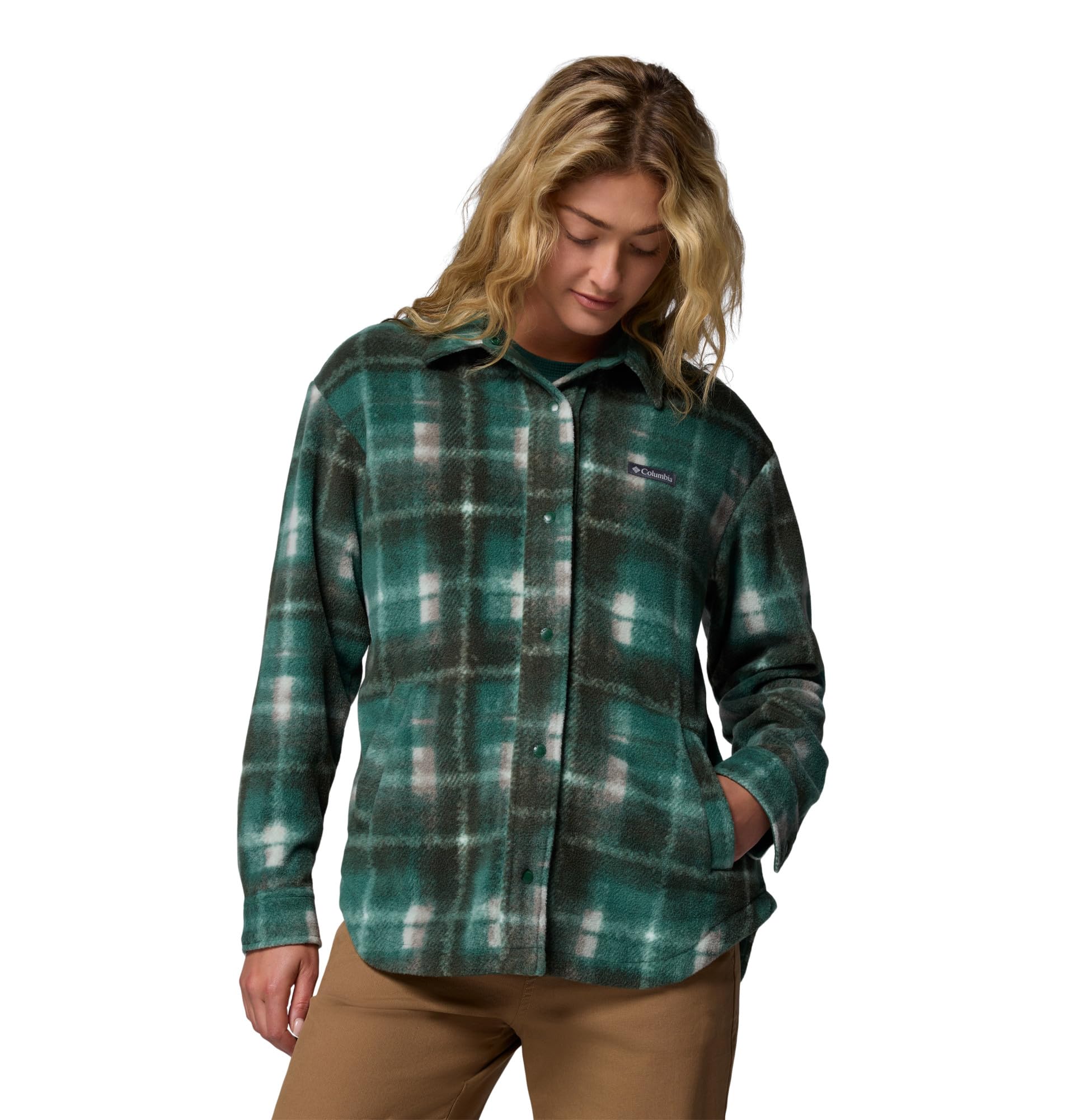 Columbia Damen Benton Springs Shirt Jacket 2 Fleecejacke (1er Pack)