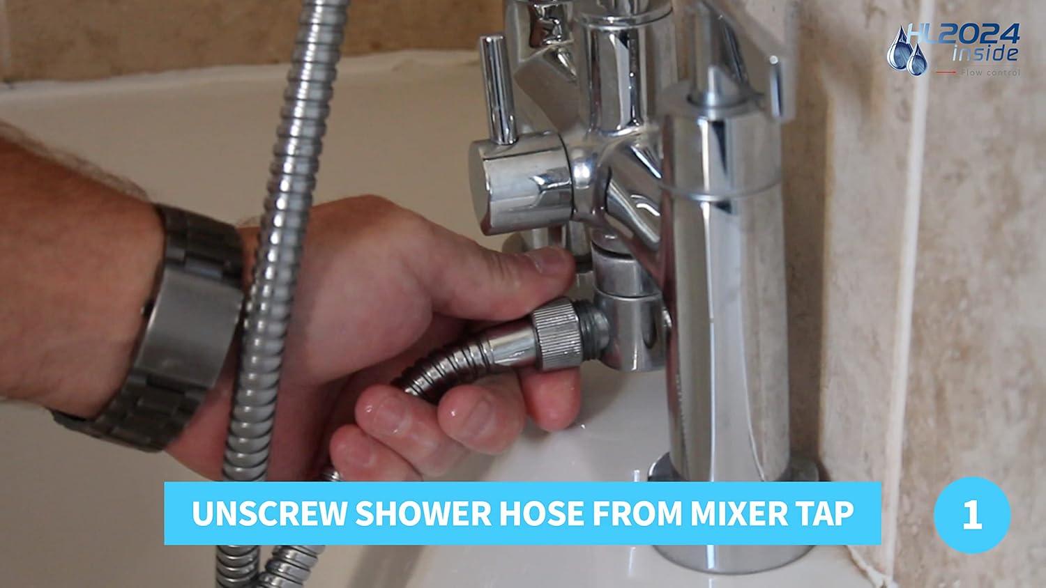 HL2024 ® Shower Water Flow Regulator Valve Thermostatic Mixer Taps