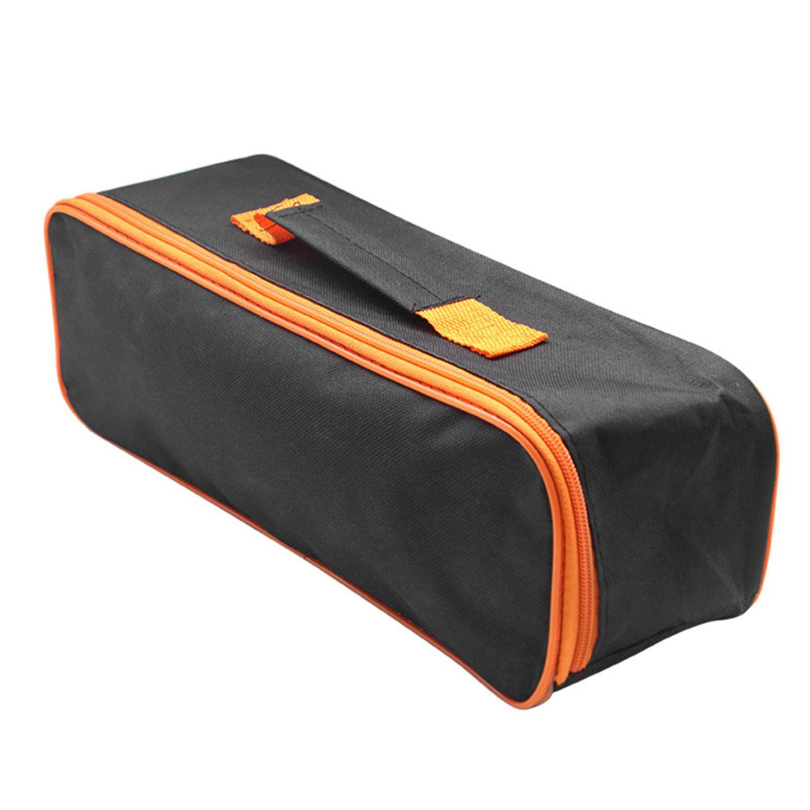 Fiacvrs Black Pouch Car Vacuum Cleaner Tool Bag Portable Zipper Closure Storage Case Durable (Black)