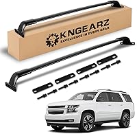 KNGEARZ 260lb Heavy Duty Aluminum Roof Rack Crossbars for 2015-2020 Tahoe, Suburban, Yukon, Escalade Side Rails