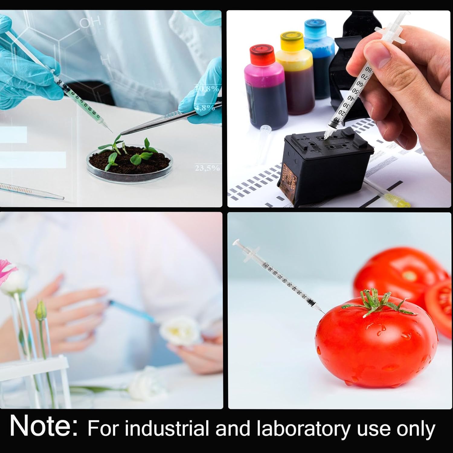 1mL 30G 5/16in, Lab Refilling Supplies, Industrial Measurement, Individually Wrapped, 100PACK