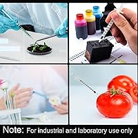 Vista 7 de Jeringa de 0.5mL/CC con aguja 31G 5/16 pulgadas, recarga de laboratorio científico, medición industrial, 36 paquetes