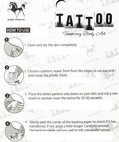 Miniatura 3 de GS912 Tatuaje 8.2 x 5.7 pulgadas, pez japonés asiático de carpa Koi, tatuajes grandes, calcomanías temporales 3D, estilo tribu china de la vieja