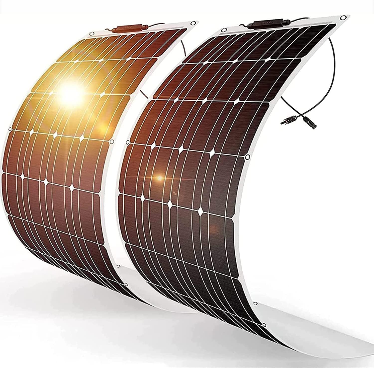 SemiFlexible Solar Panel 300w 18v Monocrystalline Solar Kit Water