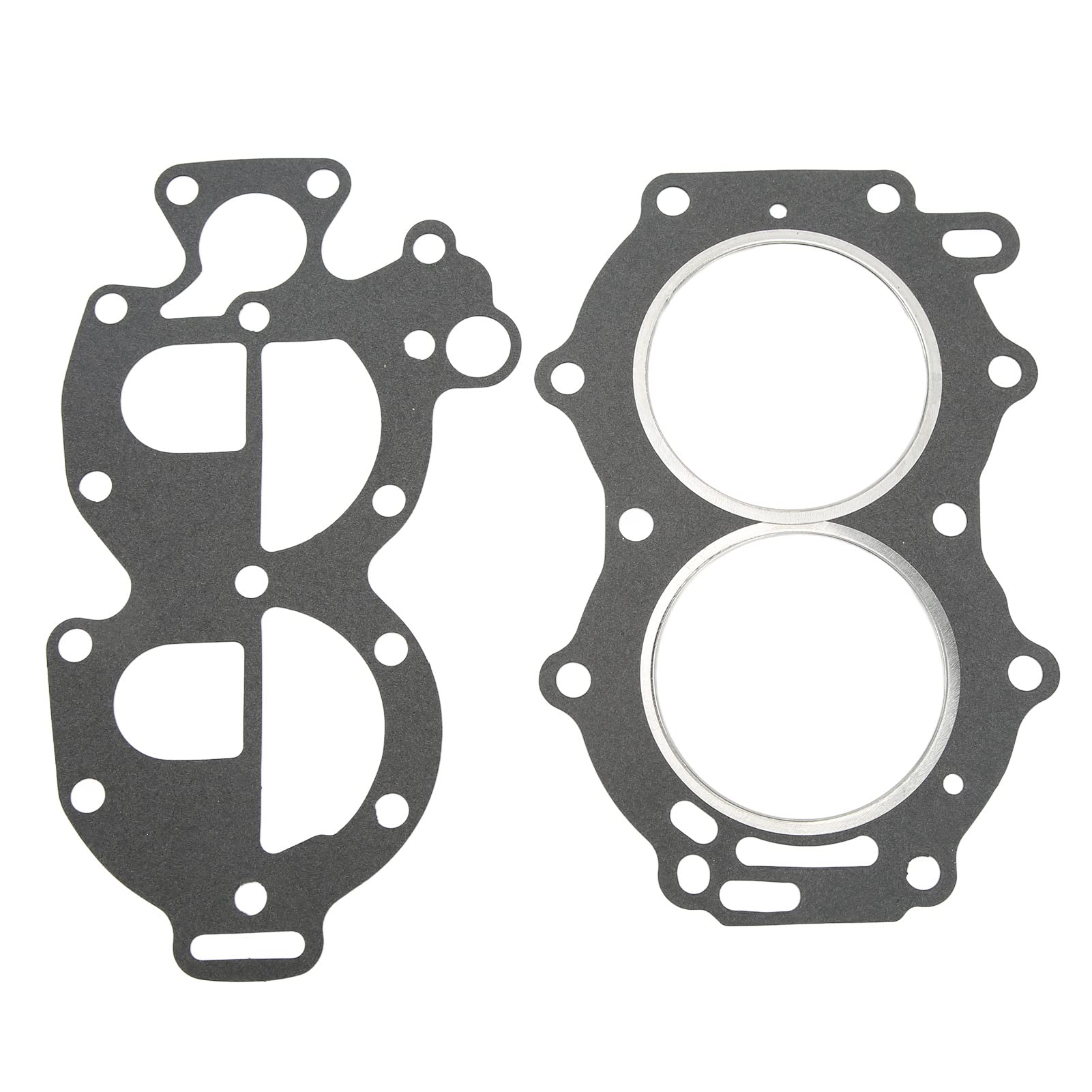 EBTOOLS Set Guarnizioni Kit Motore Set Guarnizioni Testata Motore 433941 Prestazioni Stabili per Johnson Evinrude 25hp 35hp 2cyl X‑Ref