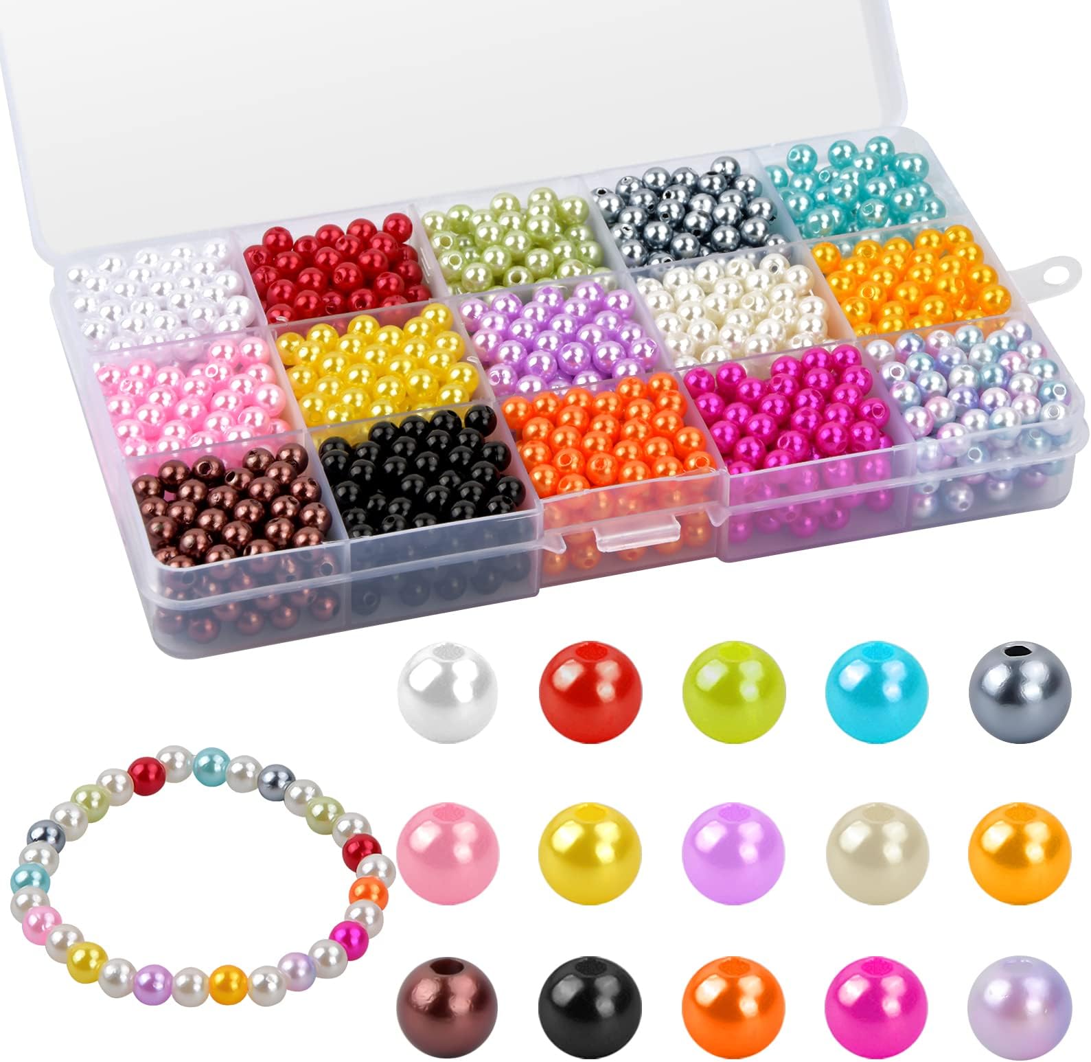 SUNNYCLUE 1Boîte 40Pcs 2Couleurs Boucles d'oreilles Clips en Acier Inoxydable Résultats de