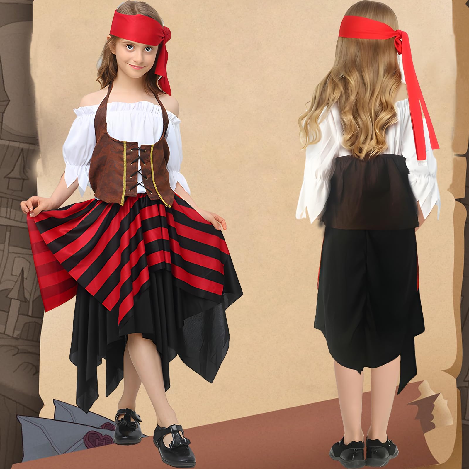 Badjas Harry Potter Officiële Harry Potter Professor McGonagall Badjas – Kinderkostuum 7-10 Jaar – Halloween Verkleedkleding Harry Potter Verkleedkostuum