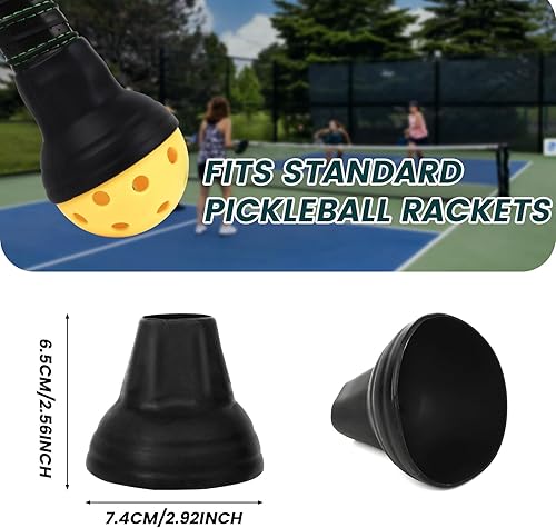 Miniatura 3 de 5 unidades de Pickleball Ball Retriever, recogedor de pickleball de silicona, agarrador de pickleball, ventosa de pickleballs para remo, recoge