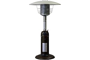 Hiland HLD032-CG Portable Table Top Patio Heater