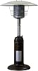 Hiland HLD032-C Portable Table Top Patio Heater, 11,000 BTU, Use 1lb or 20Lb Propane Tank, Hammered Silver