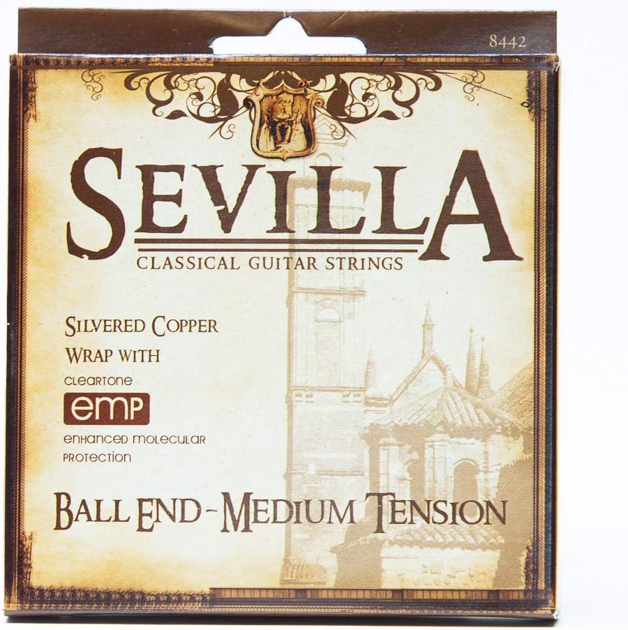 Sevilla Treated Classical Guitar Strings (MEDIUM TENSION TIE END)