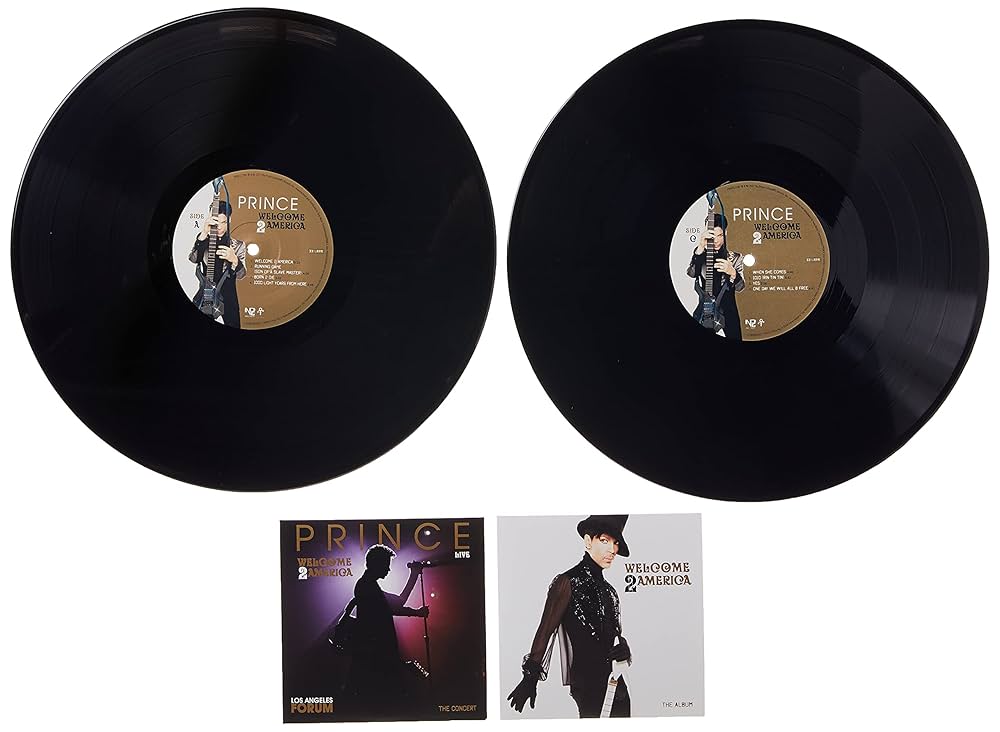プリンス「ウェルカム・2・アメリカ」〈完全生産限定デラックス盤（2LP+CD）〉 プリンス『ウェルカム・2・アメリカ』2021年7月30日発売