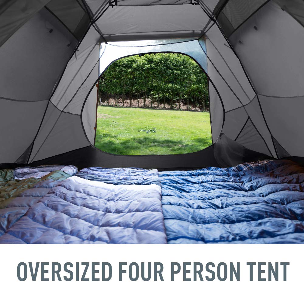 Tente Camping Forceatt 2-4 Personnes - 4 Saisons, Imperméable, Anti-UV, Ultra Légère (Dôme Double)