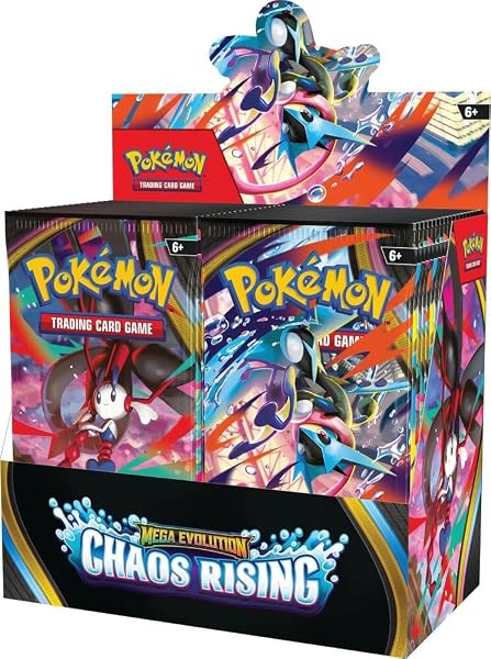 Pokémon TCG: Mega Evolution—Chaos Rising Booster Display - 1