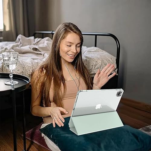 Miniatura 2 de Kenke Funda para iPad Pro de 11 pulgadas de 43221 generación 2022202120202018, compatible con carga de 2 lápiz con soporte lateral izquierdo