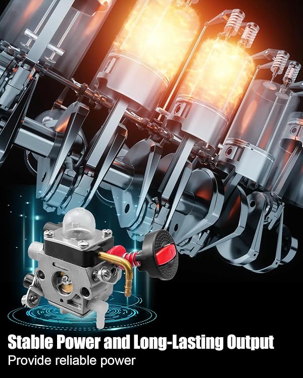 4237 120 0621 Carburetor Fit for Stihl HS82 HS82T HS82R HS87T HS87R by NTSUMI - Used condition - Image 6