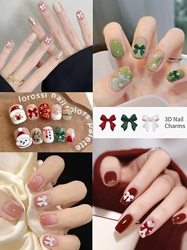 Miniatura 5 de CYHYII - 24 dijes de uñas en forma de corazón 3D con forma de planeta, exquisitos diamantes de imitación brillantes con forma de Saturno para