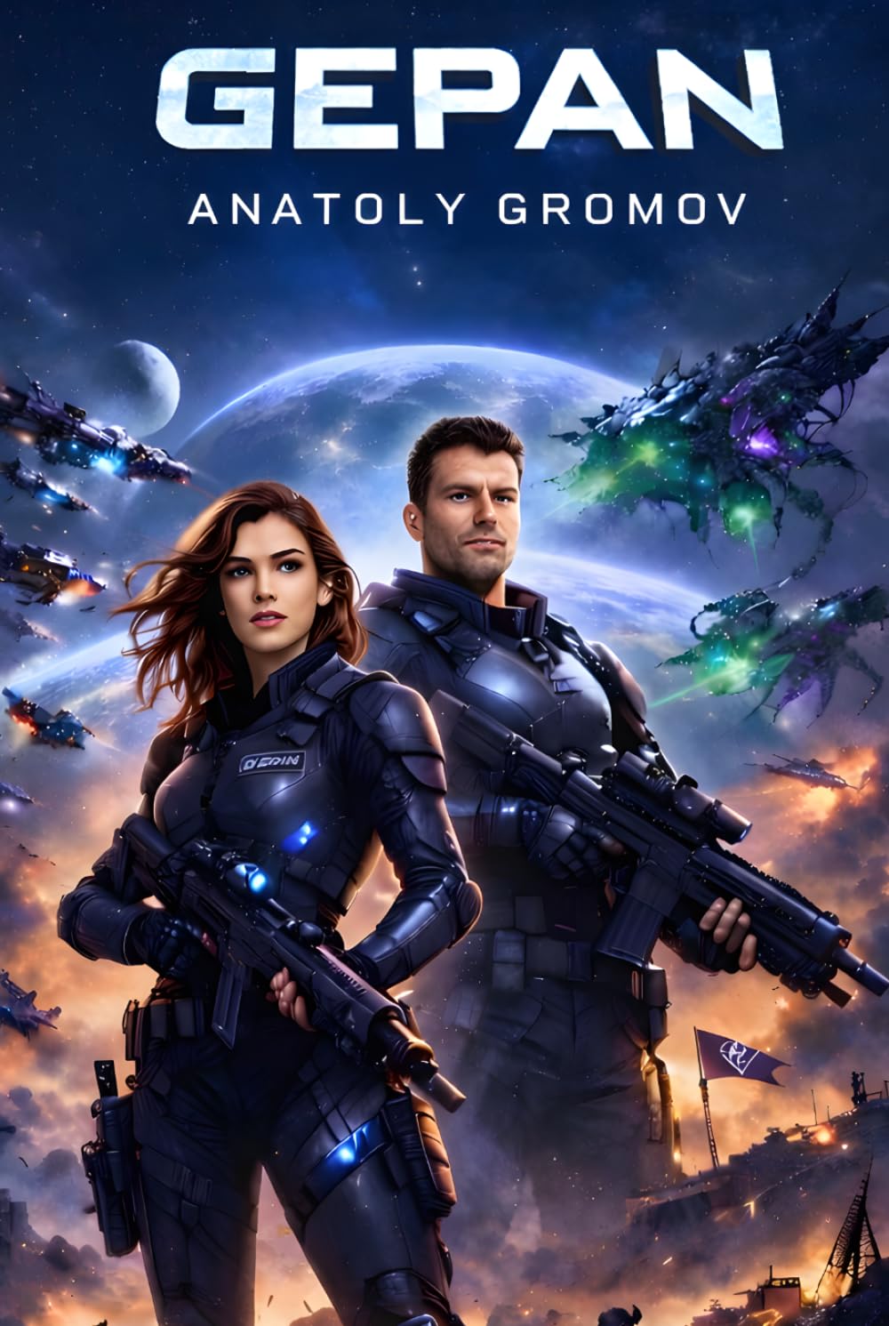 Gepan: Superintelligence. Fantasy. Military fiction. Space fiction. Aliens. Love. (GEPAN Saga)
