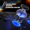 HEXGAMING PHANTOM Pro Controller مع 4 أزرار قابلة للإزالة، و6 ملفات تعريف لإعادة التعيين، و8 عصي تناظرية قابلة للتبديل، ومشغلات قابلة للتعديل متوافقة مع ps5، والكمبيوتر الشخصي، والجوال - Hall Effect Orochi