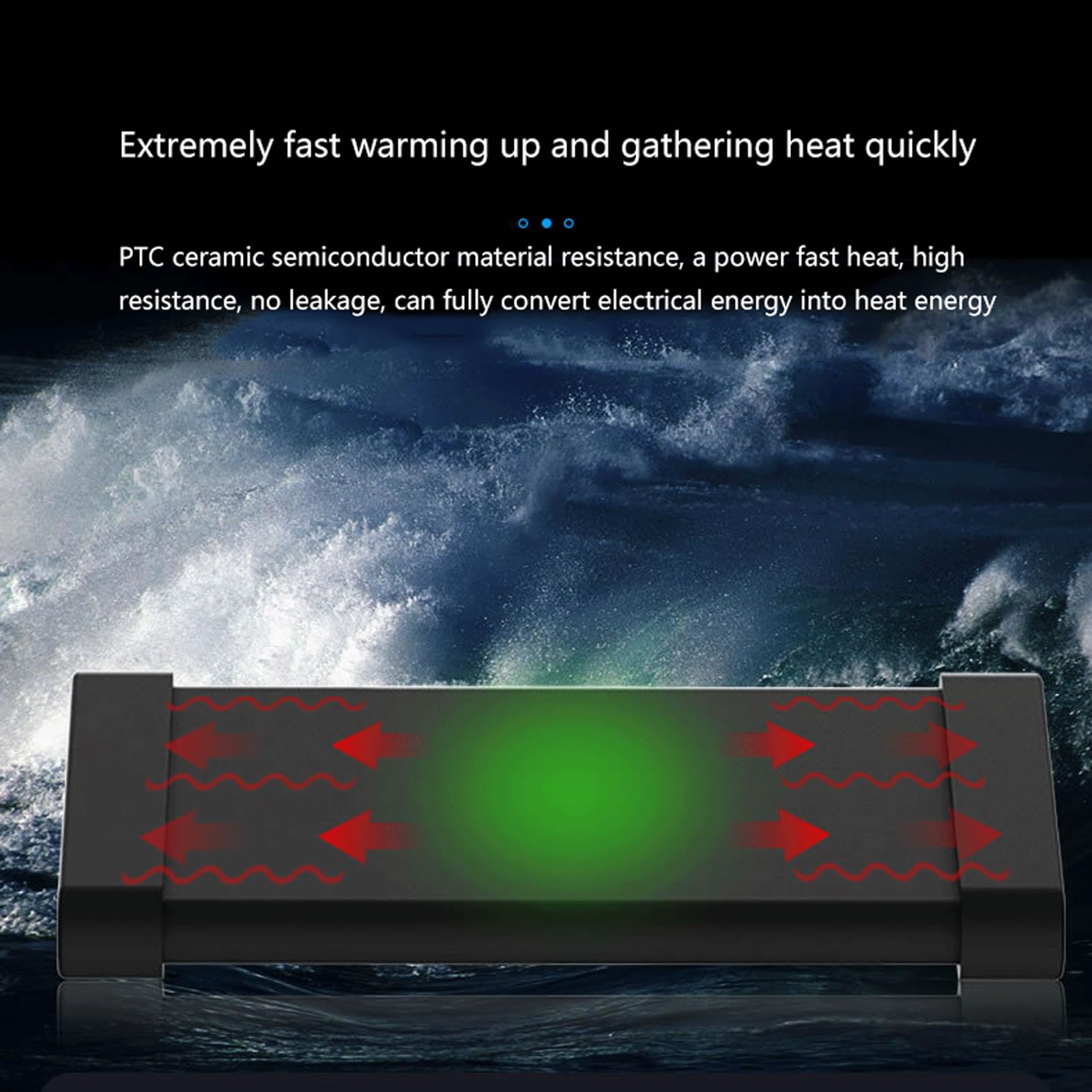 Riscaldatore per Serbatoio per Tartarughe con Asta riscaldante Automatica per Acquario con Controllo della Temperatura riscaldato, 35W