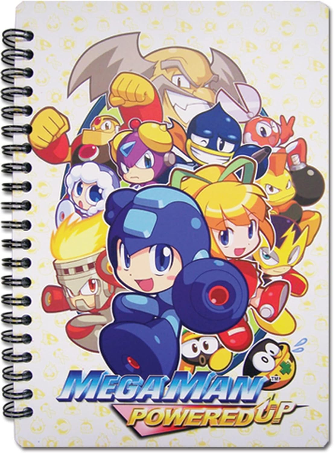 Great Eastern Entertainment Megaman Powered Up- Key Art Notebook Multi-colored, 10"