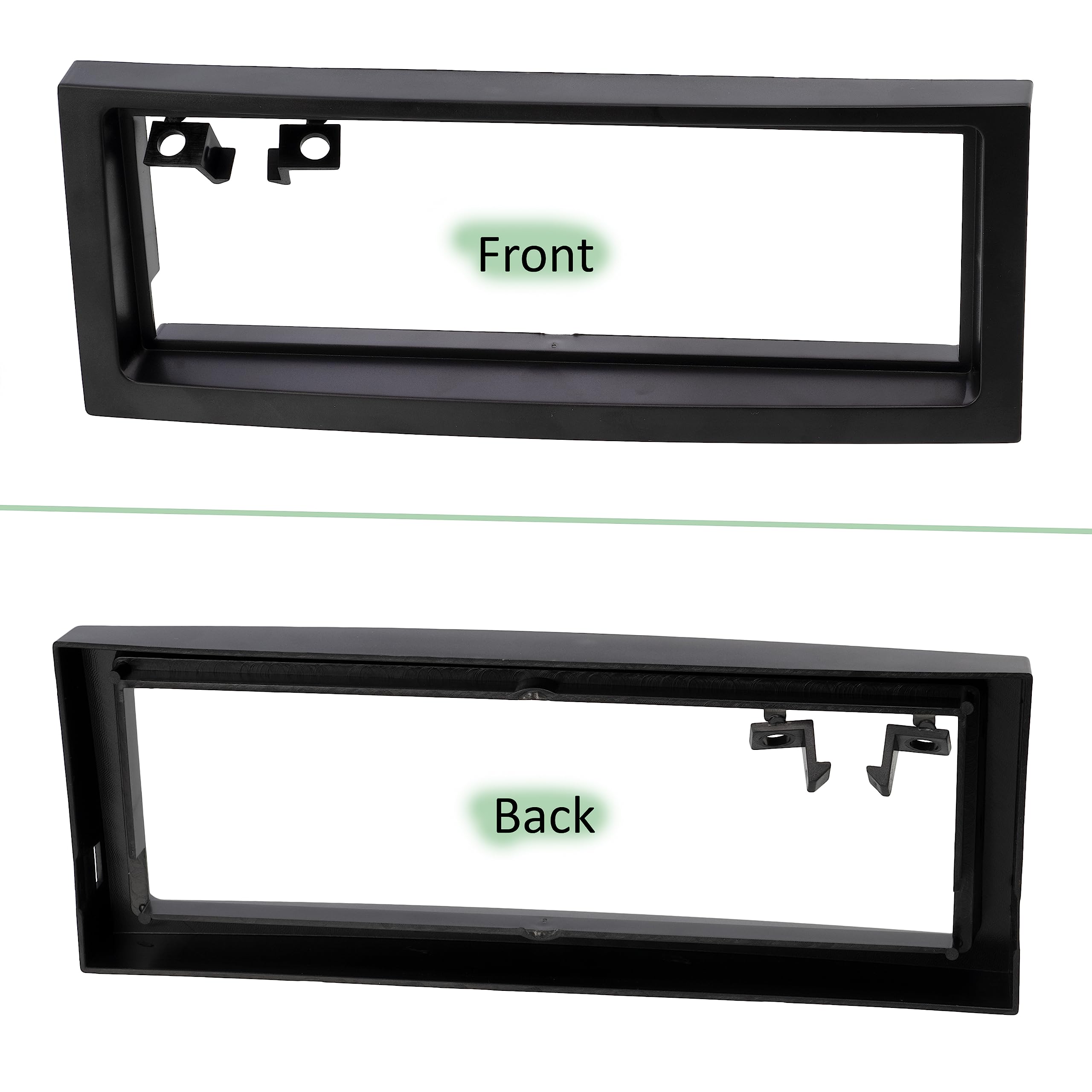 Cadre Adaptateur 1 DIN AERZETIX C22356 Pour Autoradio - Compatible Citroën C5 2005+ Et Peugeot 407 2005
