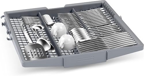 BOSCH SMV6ZCX16E - Lavastoviglie serie 6, completamente integrato con cassetto portaposate, 60 cm, Home Connect, programma intelligente, cestelli Max Flex, cassetto vario, Rackmatik - 12