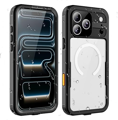 Miniatura 11 de Funda para teléfono impermeable Compatible con iPhone 17 Pro, funda de cuerpo completo IP68 impermeable a prueba de golpes y polvo con protector de