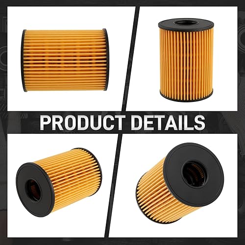 Miniatura 4 de 26350-2S000 Filtro de aceite con sellos compatible con Hyundai Santa Cruz 2.5L 2020-2022 compatible con motor Kia Sorento 2.5L 2021-2022, paquete de