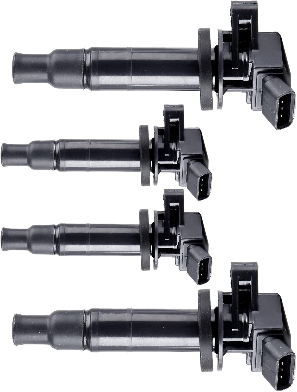 ASAPE Set of 4 Ignition Coil Pack Fit for 1999-2002 for Chevrolet Prizm 2000-2005 for Toyota Celica 2000-2005 for Toyota MR2 Spyder, Replace UF247